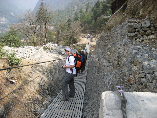 hängebrücke nepal