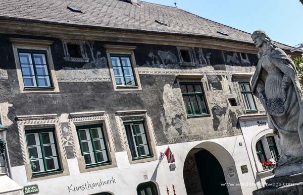 Sgraffito Haus Langenlois im Kamptal