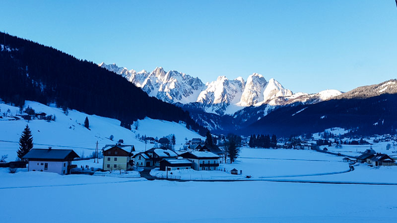 Gosau Krippenstein Hallstättersee Ausflug blick hotel cooee