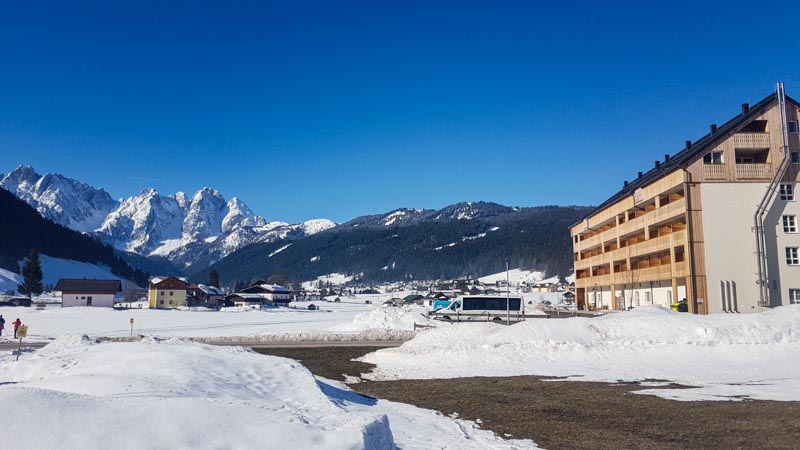 Gosau Krippenstein Hallstättersee Ausflug cooee hotel gosaukamm blick