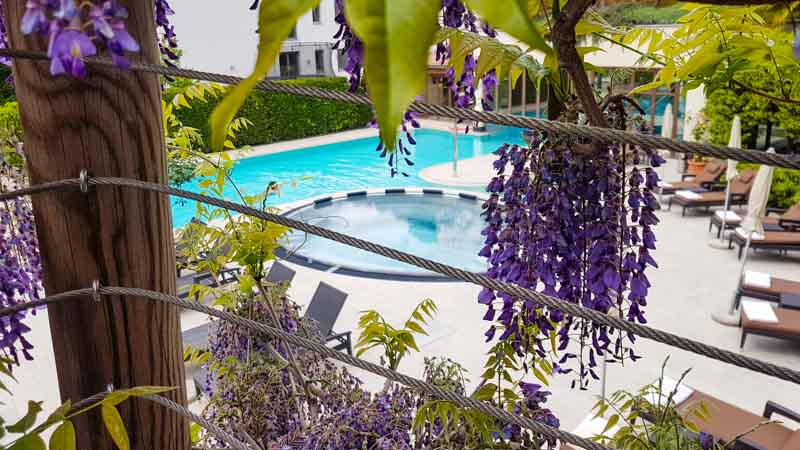 hotel pool mignon meran