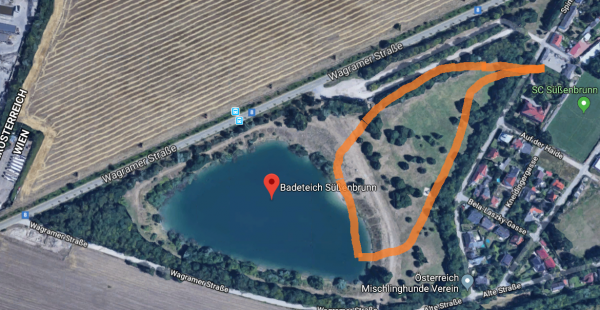 Bildquelle GOOGLE mAPS hundezone badeteich süßenbrunn