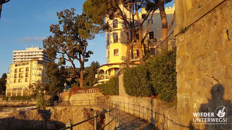 lungomare beim hotel opatija