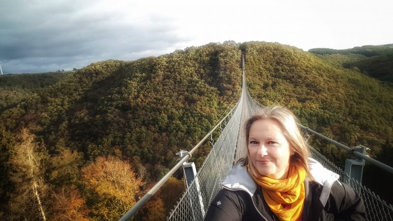 unterwegs rheinland pfalz hängebrücke