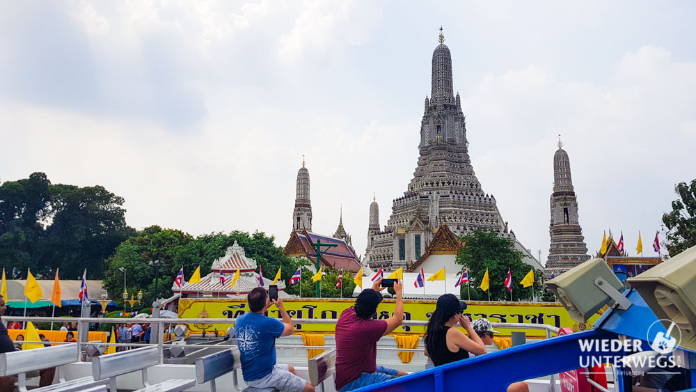 wat vom boot aus sehenswürdigkeiten bangkok