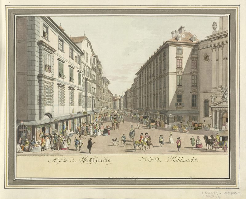 kohlmarkt zu beethovens zeiten 2020