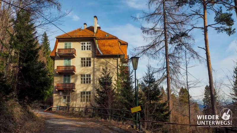 seitenfassade kurhaus semmering vor dem umbau zum grand semmering