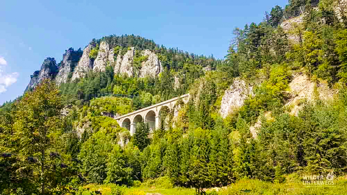 UNESCO WElterbe bei Breitenstein semmeringbahn