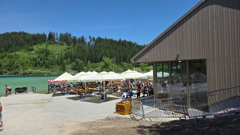 das neue Strandbuffet am Erlaufsee 2026