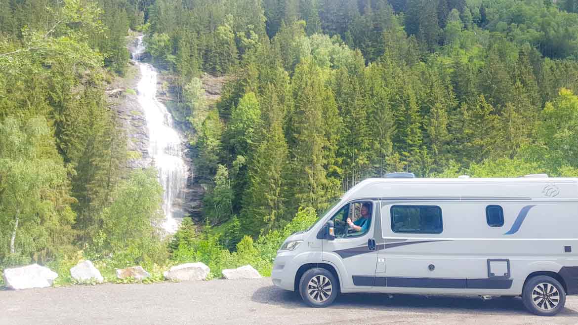 wasserfälle österreich camping
