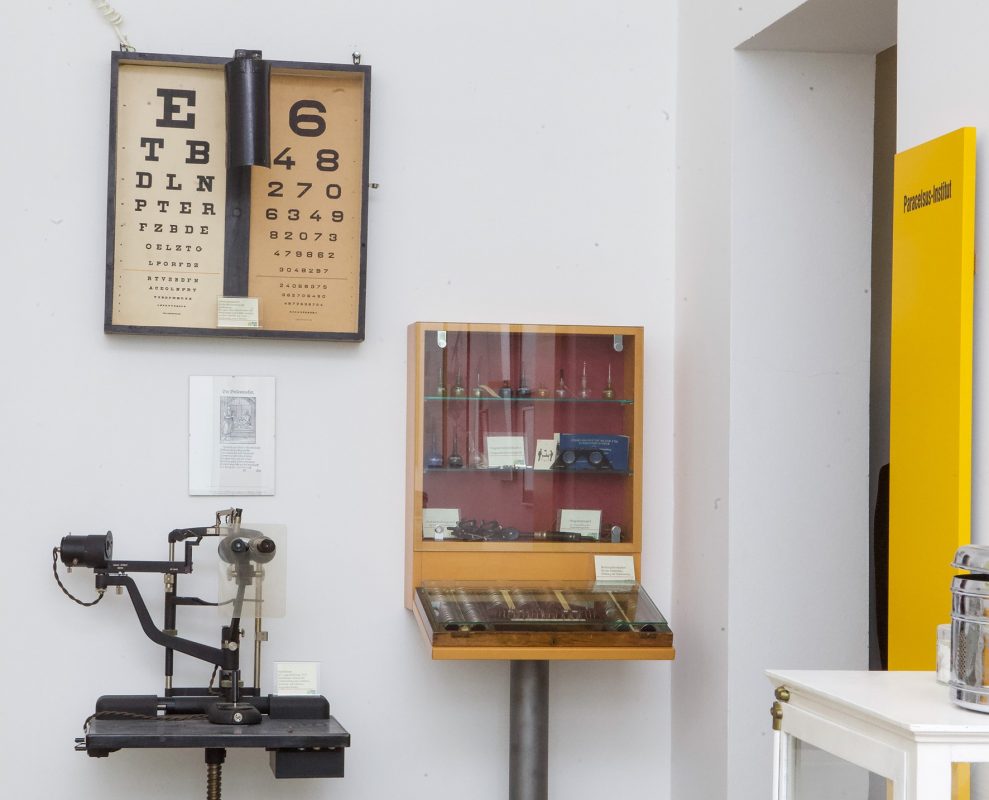 museumforum bad hall augenuntersuchung behandlung mit jodsole