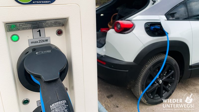 elektroauto laden mit 22 kw