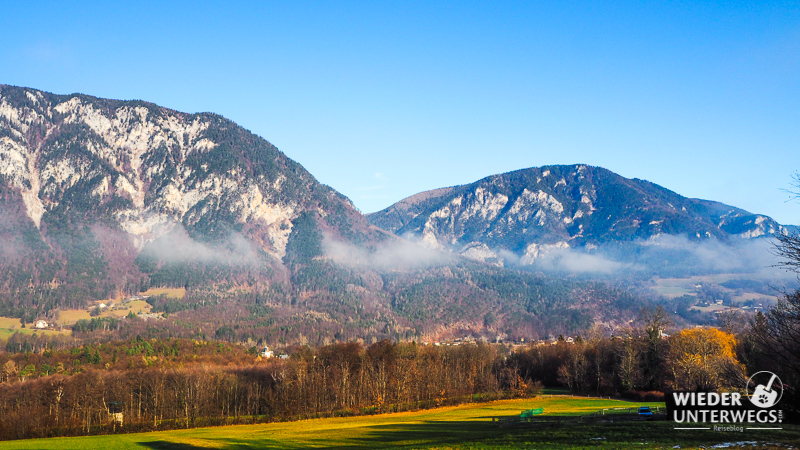 Ausblick mitterstein reichenau rax