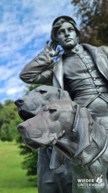 hunde im kaiserpark ischl