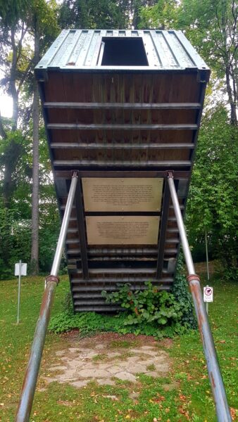 memorial naziverbrechen in gugging von der IST