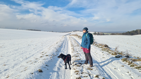 wandern winter naturpark leiser berge