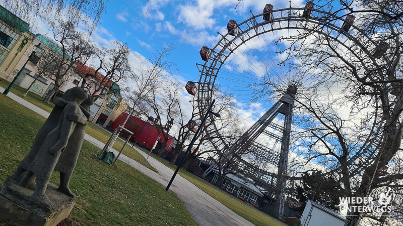 Wiener Riesenrad prater skulptur