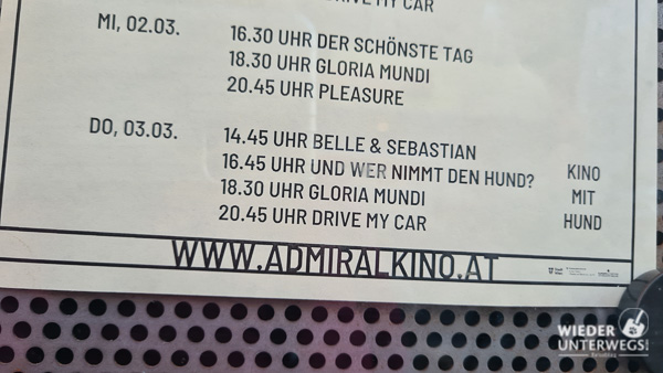 vorstellungen im admiral kino mit hund