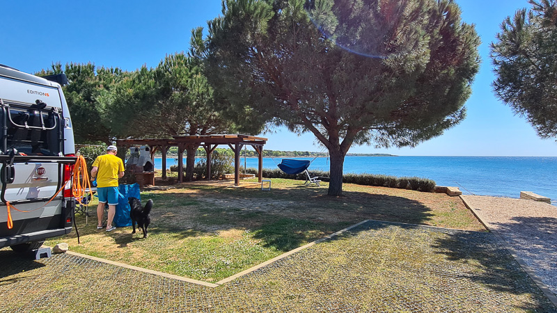 erste reihe am meer camping park umag