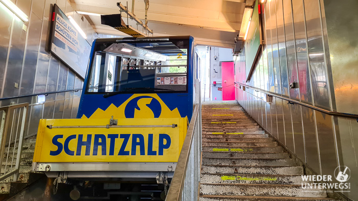 Drahtseilbahn Schatzalp