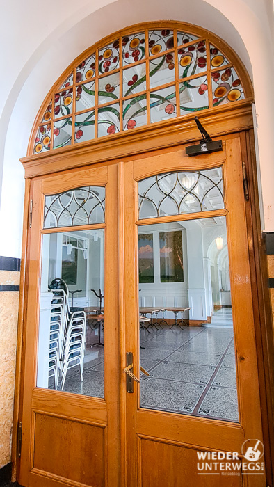 eingangstür speisesaal schatzalp