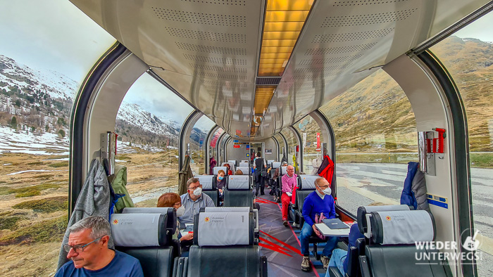 Panoramafenster Bernina Express