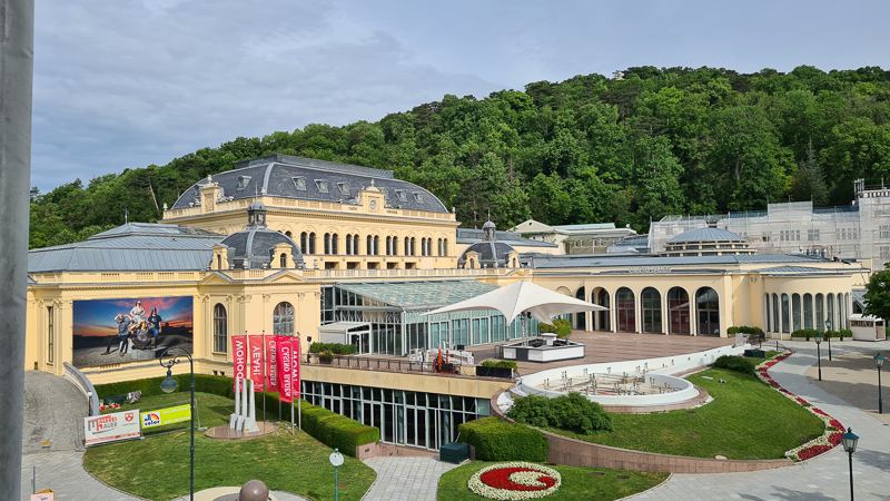 Hotelausblick vom Herzoghof auf Casino
