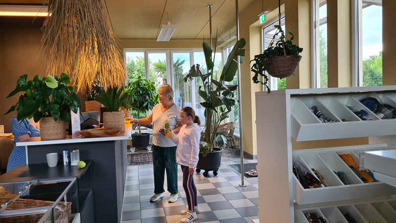Rezeption Sonnenland Camping Lutzmannsburg