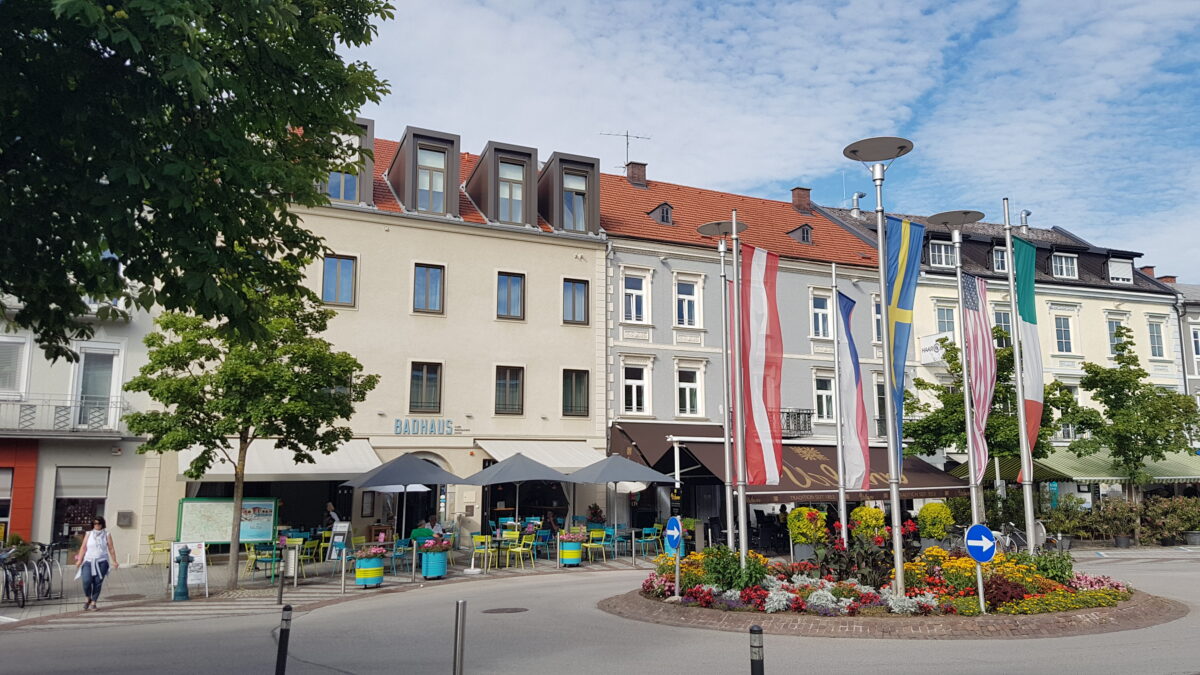 kreisverkehr bad hall beim badhaus