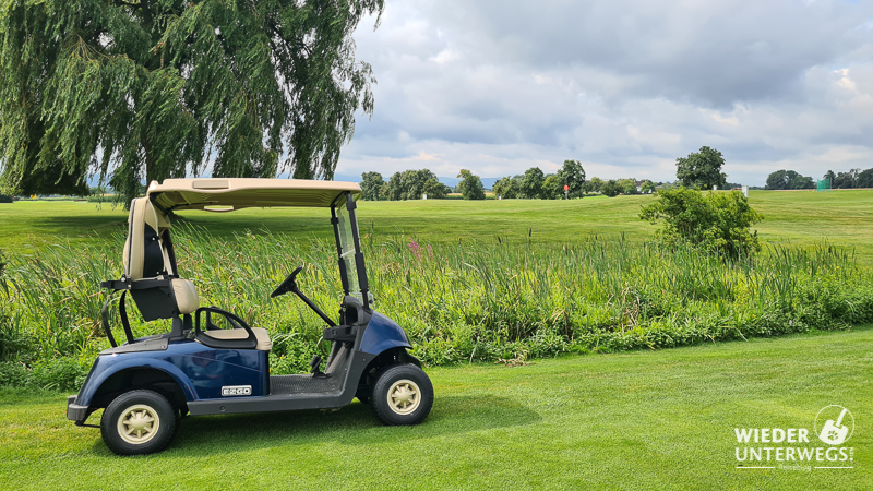 golfplatz bad hall teich