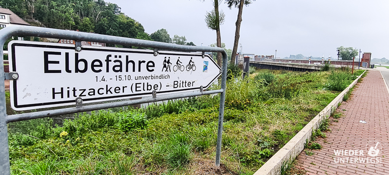 Elbefähre elberadweg