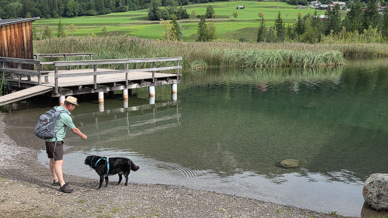 Hundestrand Weissensee
