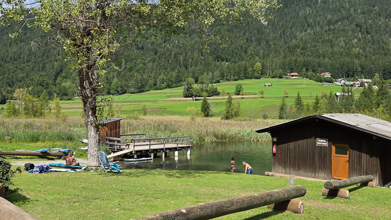 Hundestrand Seecamping Müller