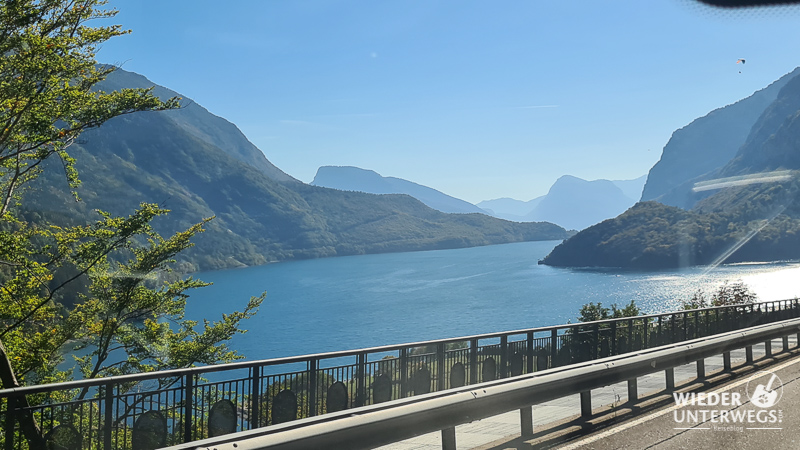 aussicht molvenosee camping italien