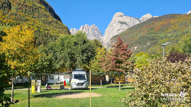 campingplatz molvenosee spiaggia