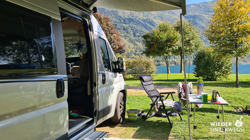 campingplatz molvenosee italienischer see