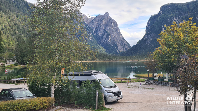 ankunft camping toblachersee