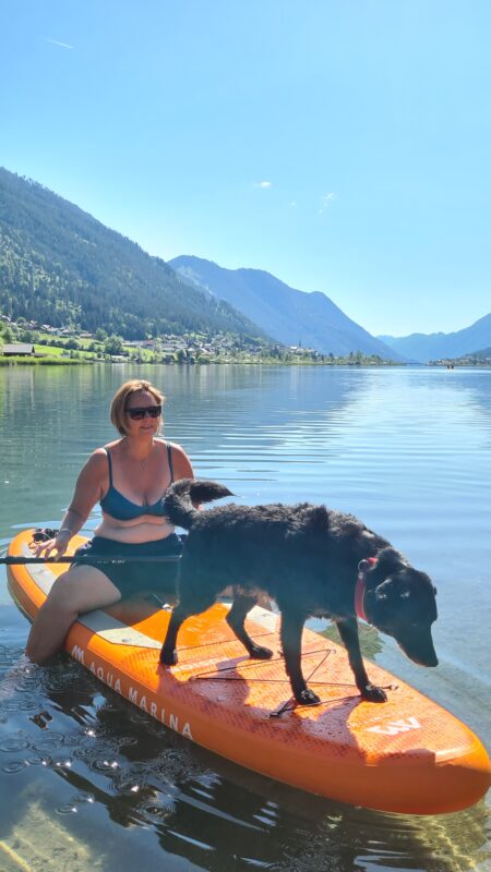 sup weissensee mit hund