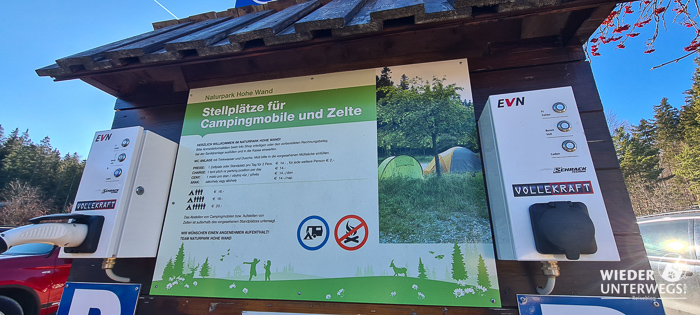 stellplatz hohe wand