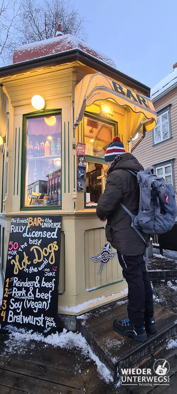 Tromsø Winter hotdog