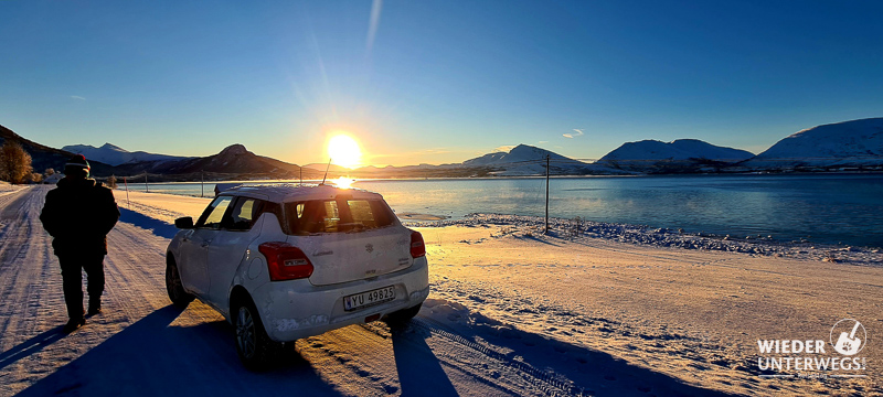 Tromsø Winter mietwagen suzuki