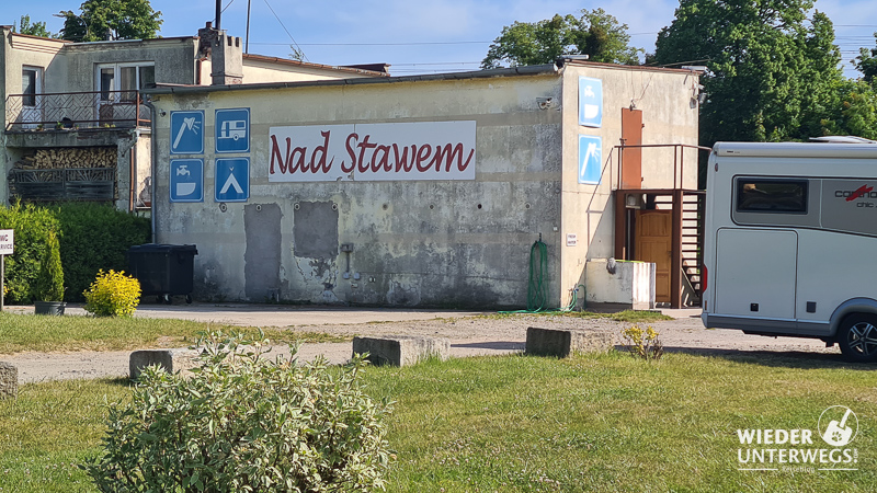 sanitär gebäude nad stawem malbork polen