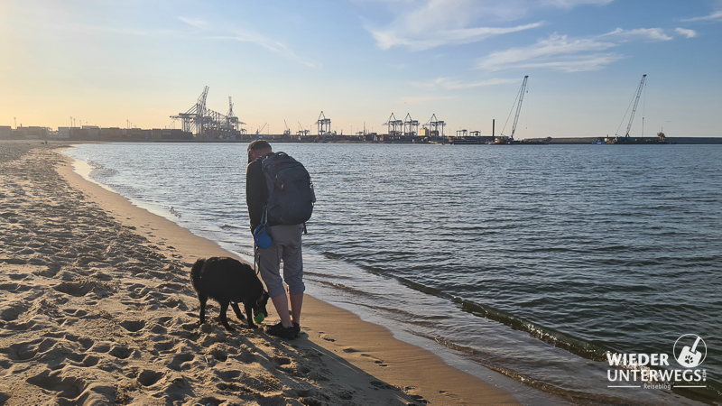 beim campingplatz danzig stogi am strand