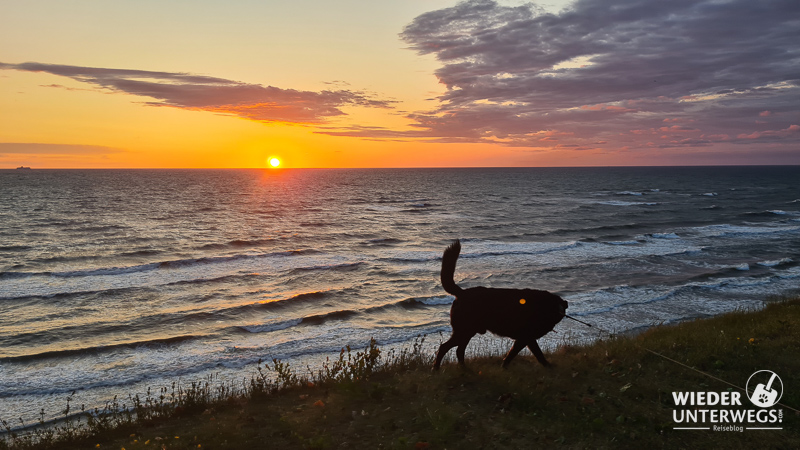 sonnenaufgang ostsee camping alexa