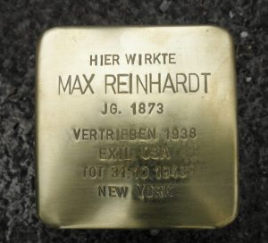 max reinhardt stolperstein