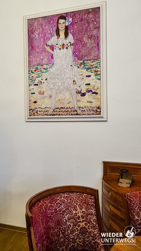 damenzimmer bild von klimt gertrude primavesi