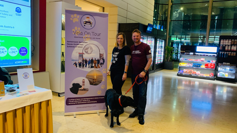 Vela On Tour Silvester Package am Flughafen im NH Hotel mit hund knallfrei