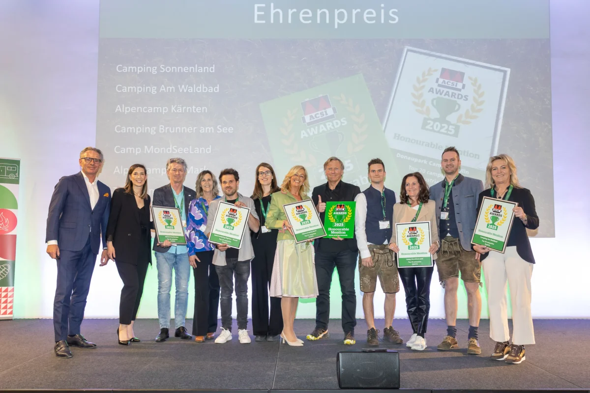 Camping Gipfel 2025, ACSI Preisträger Österreich, Foto: Campinginitiative Steiermark, Fischer