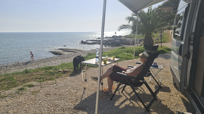 camping novigrad mit hund