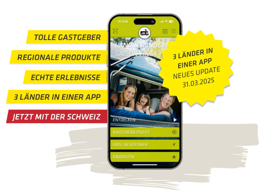 Landvergnügen App bestellen online